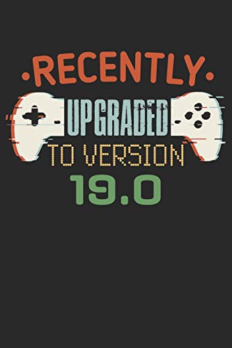Recently upgraded to version 19.0 cover