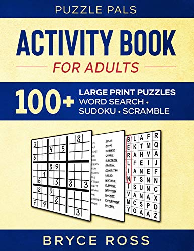 Activity Book for Adults