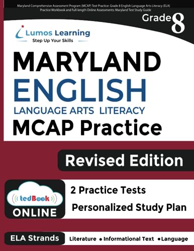 Maryland Comprehensive Assessment Program (MCAP) Test Practice: Grade cover