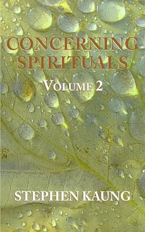 Concerning Spirituals