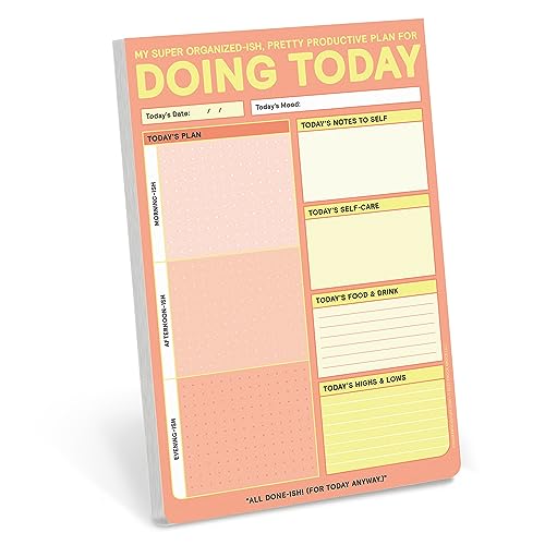 Knock Knock Doing Today Notepads (Pastel) cover