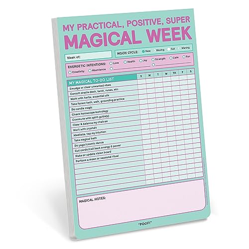 Knock Knock Magical Week Notepads (Pastel) cover