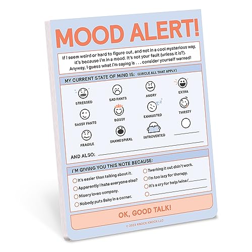 Knock Knock Today's Mood Nifty Note (Pastel) cover