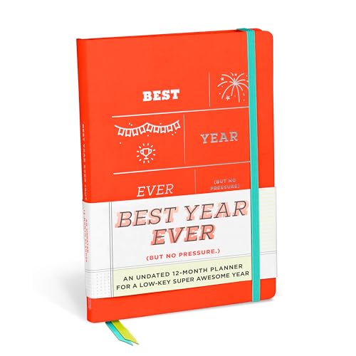 Knock Knock Best Year Ever Large Hardcover Planner cover
