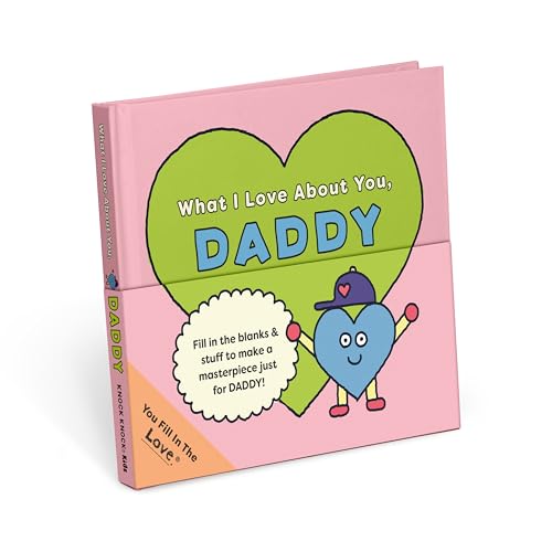 Knock Knock Kids Daddy Fill in the Love Journal cover