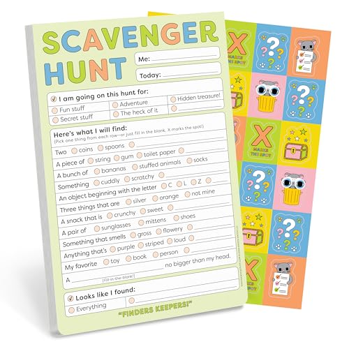 Knock Knock Kids Scavenger Hunt Playtime Pads