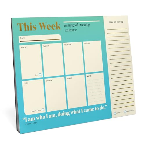 Knock Knock Crush Your Goals Undated Inner Truth Planner cover