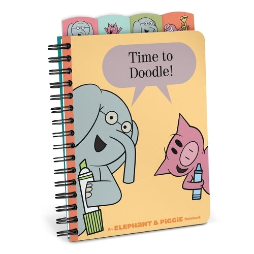 Time to Doodle Notebook Elephant  Piggie