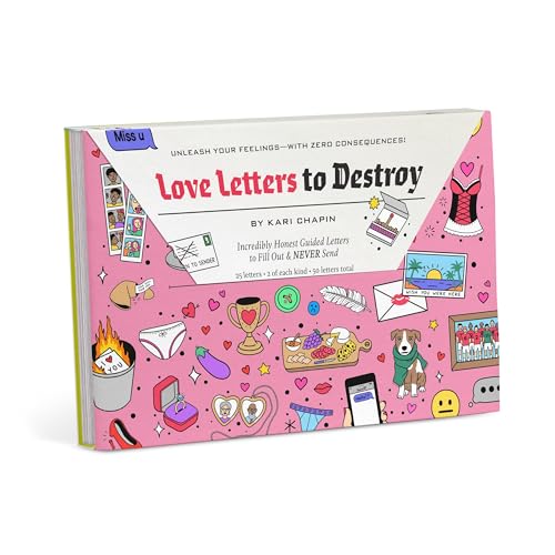 Knock Knock Love Letters to Destroy Journal cover