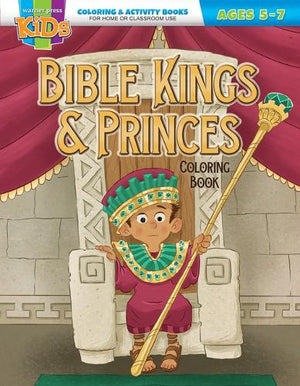 Bible Kings and Princes: Coloring & Activity Book