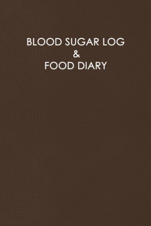 Blood Sugar Log & Food Diary: Professional and Comprehensive Diabetes cover