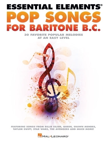 Essential Elements Pop Songs for Baritone B.C. cover