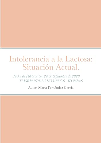 Intolerancia a la Lactosa cover