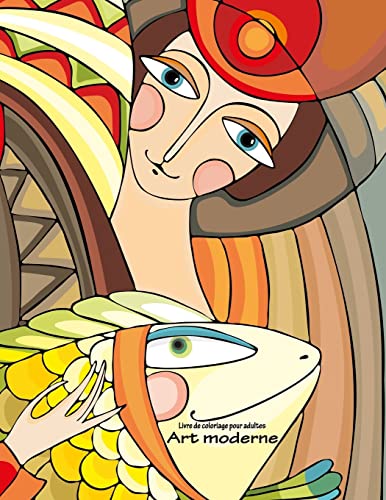 Livre de coloriage pour adultes Art moderne 1