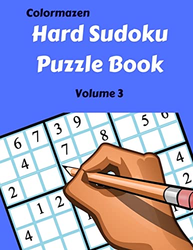 Hard Sudoku Puzzle Book Volume 3