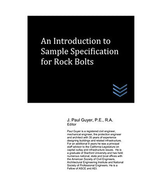 An Introduction to Sample Specification for Rock Bolts