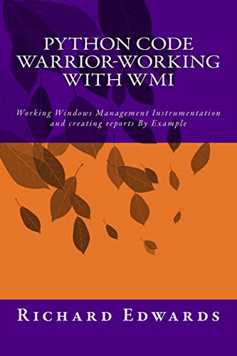 Python Code Warrior-Working with WMI cover