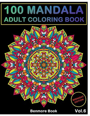 100 Mandala Midnight Edition