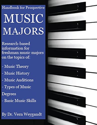 Handbook for Prospective Music Majors