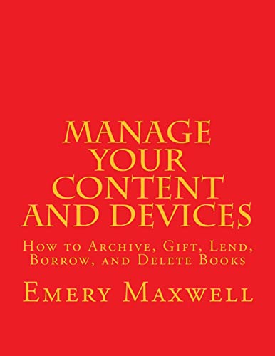 Manage Your Content and Devices cover