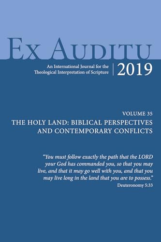 Ex Auditu - Volume 35