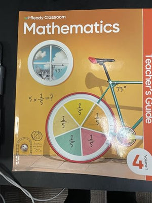 i-Ready Classroom Mathematics 2024 Teacher’s Guide Volume 1 Grade 4