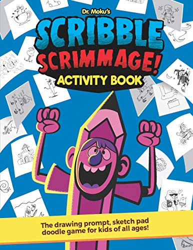 Scribble Scrimmage Activity Book cover