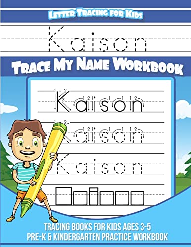 Kaison Letter Tracing for Kids Trace my Name Workbook By Yolie Davis ...