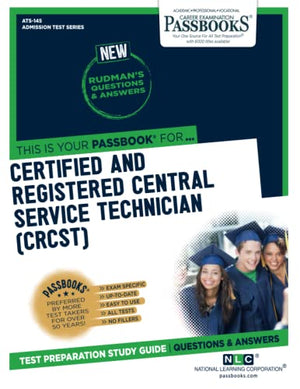 Certified and Registered Central Service Technician (Crcst) (Ats-145)