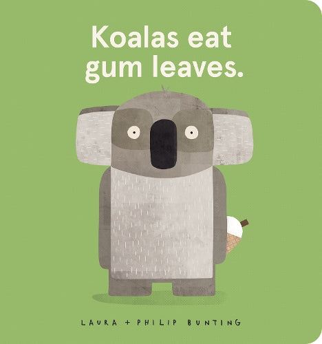 Koalas eat gum leaves. cover