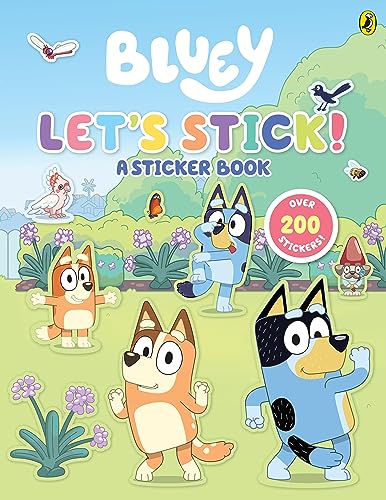 Bluey: Let's Stick! cover