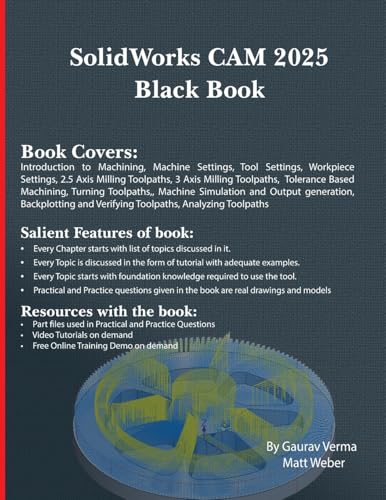 SolidWorks CAM 2025 Black Book