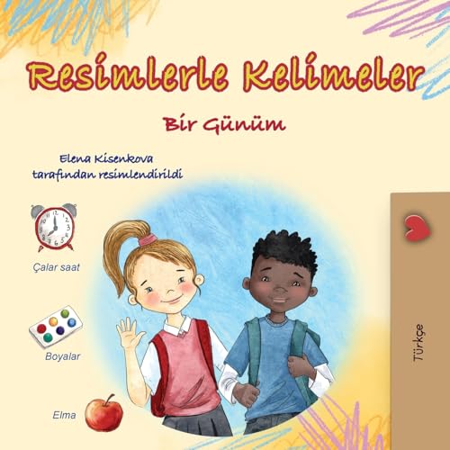 Words in Pictures - My Day (Turkish Children's Book)