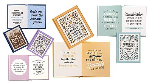 History & Heraldry Woodcuts Sentiment Mini Quotation Book Mum