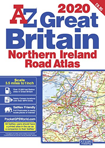 Great Britain Road Atlas 2020 (A3 Paperback)