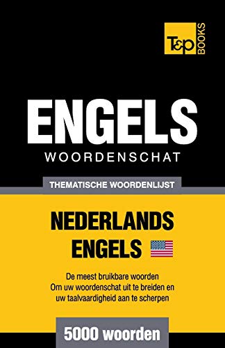 Thematische woordenschat Nederlands-Amerikaans-Engels - 5000 woorden cover art