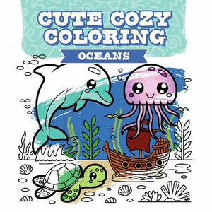 Cute Cozy Coloring: Oceans 