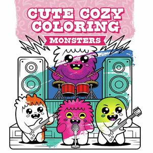 Cute Cozy Coloring: Monsters 