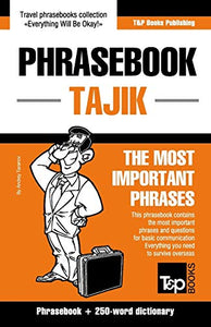 English-Tajik phrasebook and 250-word mini dictionary 