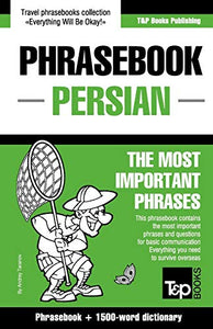 English-Persian phrasebook and 1500-word dictionary 