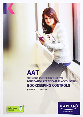 Bookkeeping Controls - Study Text