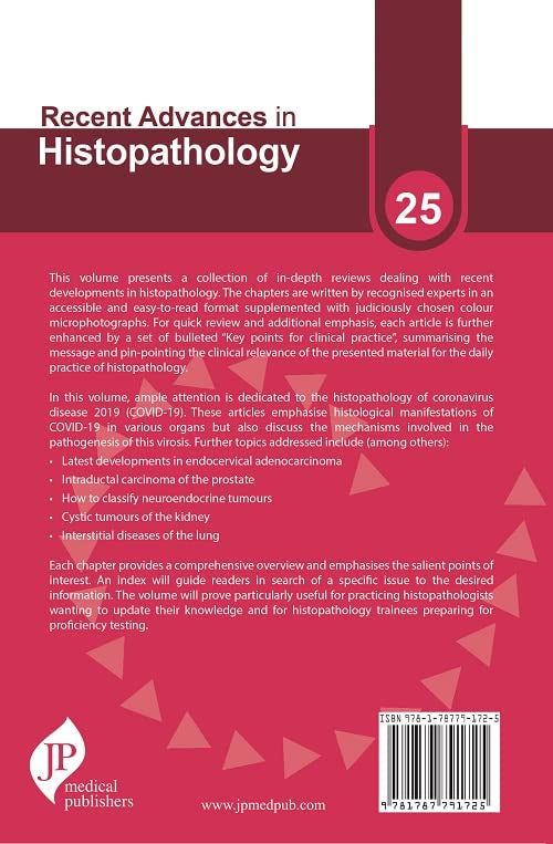 Recent Advances in Histopathology: 25