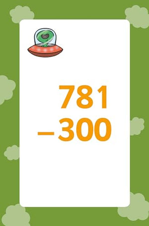 Addition & Subtraction Games Flashcards for Ages 7-8 (Year 3)