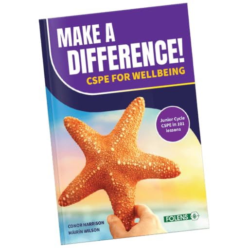 Make a Difference! CSPE for Wellbeing, Sixth Edition By Conor Harrison ...