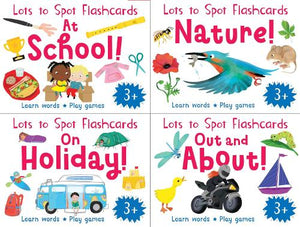 Lots to Spot Flashcards Tray: My Busy Day 