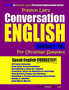 Preston Lee's Conversation English For Ukrainian Speakers Lesson 1 - 20 
