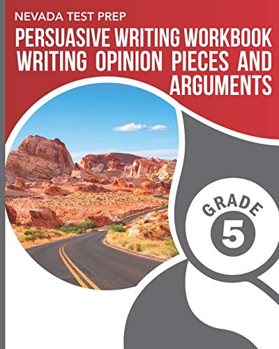 NEVADA TEST PREP Persuasive Writing Workbook Grade 5 cover