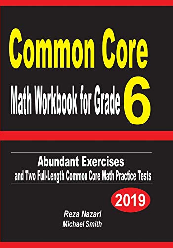 Common Core Math Workbook for Grade 6 cover