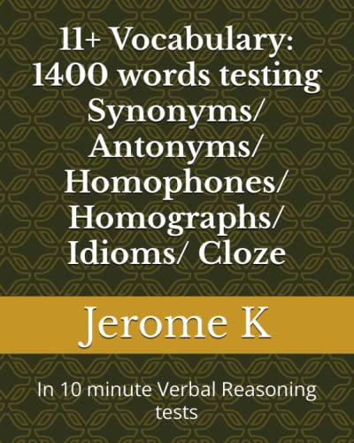 11+ Vocabulary