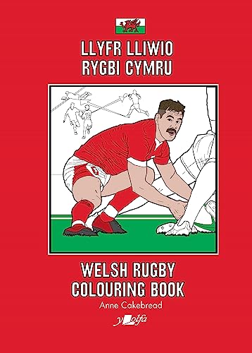 Llyfr Lliwio Rygbi Cymru | Welsh Rugby Colouring Book